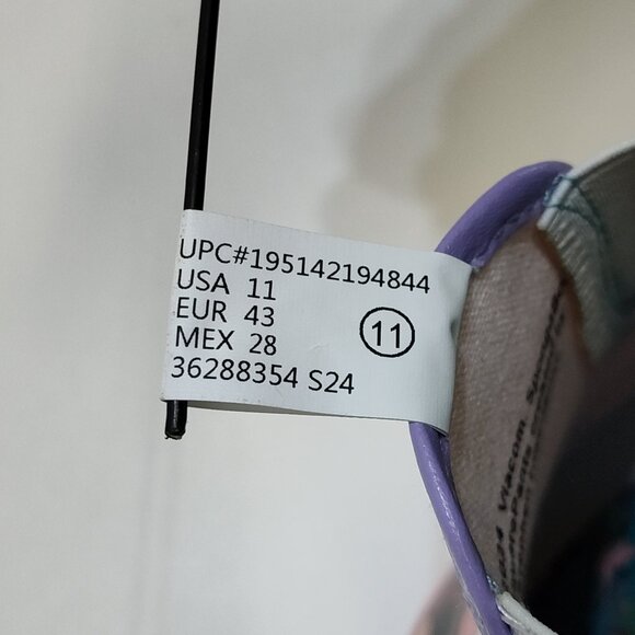 Groundup Spongebob Patrick Slip On Canvas Shoe WMNS US 11 EUR 43 Cartoon Design - Picture 11 of 11